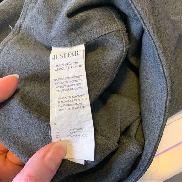 JUSTFAB
ACTIVE side pockets leggings gray size M - Picture 7 of 8